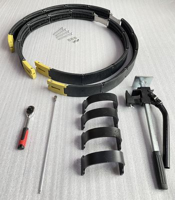 펑크 난 타이어 보호는 R22.5 275/295/315/385/425/445/60/70/80을 위한 평평한 보강 밴드 구조를 운영합니다