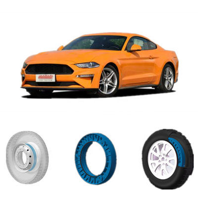 펑크 난 타이어 보호는 포드 머스탕 235/55R17 215/65R17을 위한 평평한 보강 밴드 구조를 운영합니다