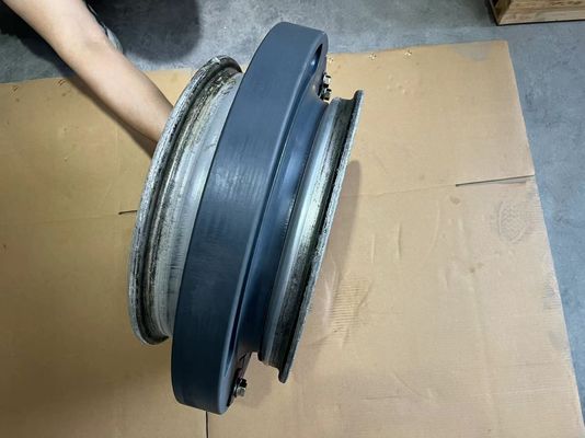 중합 고무 군대는 평판 삽입체 335/80R20 225/75R16C 실행 평평한 휠 삽입을 운영합니다