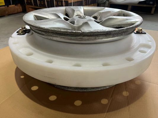 중합 고무 군대는 평판 삽입체 335/80R20 225/75R16C 실행 평평한 휠 삽입을 운영합니다