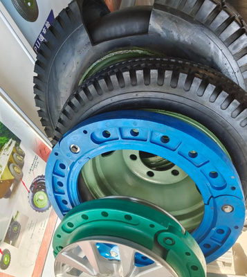 중합 고무 군대는 평판 삽입체 335/80R20 225/75R16C 실행 평평한 휠 삽입을 운영합니다