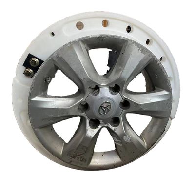 백색 폴리머는 BMW X5 X6 X7 타이어 235/55R17 215/65R17을 위한 평평한 휠 삽입을 운영합니다