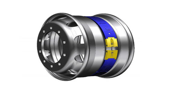 군 운영 플랫 타이어 안전 밴드 21 인치 폭발 방지 안전 장치