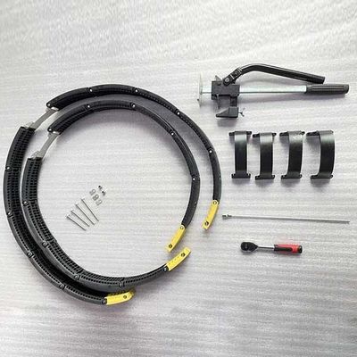 군 운영 플랫 타이어 안전 밴드 21 인치 폭발 방지 안전 장치