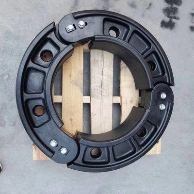 245 70/R22.5 무거운 장갑차 군용 구동 평면 삽입 방탄 구동 평면 시스템 고체 타이어