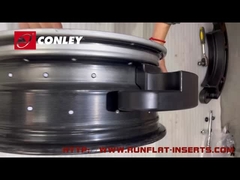 ISO 9001 미군은 객차 버스 펑크 난 타이어 보호를 위한 평판 삽입체를 운영합니다